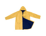 Bicolour reversible raincoat, PVC,XL